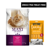 Maxi Adult Ocean Fish Adult Dry Cat Food Cats- Dry food Maxi Adult 20kg+75g Treat Free