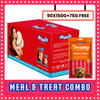 Drools Real Chicken & Chicken Liver Chunks in Gravy Puppy Dog Wet Food Dogs-Wet Food Drools 90x150g+75g Treat Free