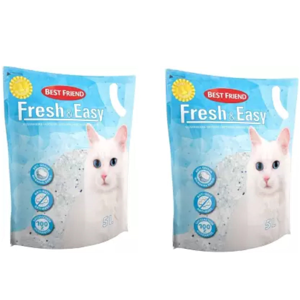 Petcrux Best Friend Unscented Fresh & Easy Silica Cat Litter