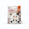 Barkbutler x Fofos Floppy Crinkle Cow Catnip Toy for Cats Cats-Toys Barkbutler 11x8cm