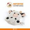 Barkbutler x Fofos Floppy Crinkle Cow Catnip Toy for Cats Cats-Toys Barkbutler