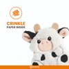 Barkbutler x Fofos Floppy Crinkle Cow Catnip Toy for Cats Cats-Toys Barkbutler