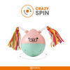 Barkbutler x Fofos Crazy Tumbler Pig Toy for Cats