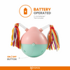 Barkbutler x Fofos Crazy Tumbler Pig Toy for Cats