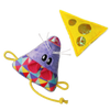 Kong Crackles & Cheez Mouse Toy for Cats (Purple & Yellow) Cats-Toys Kong 11in