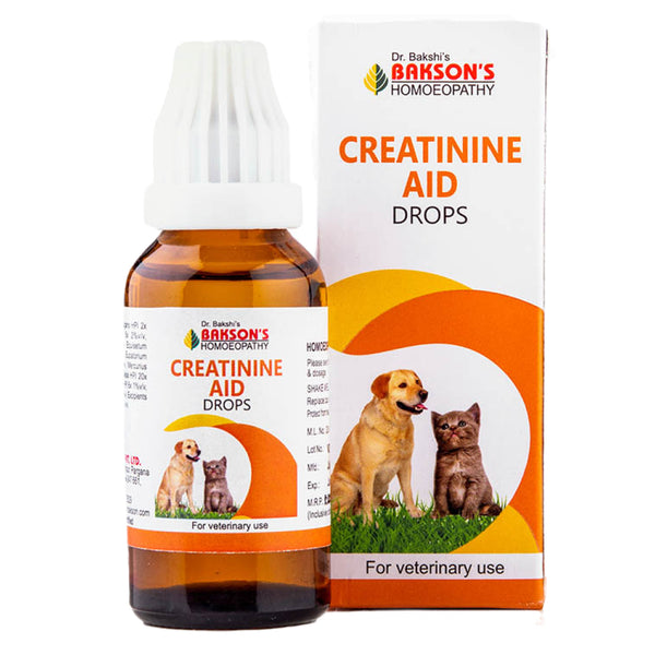 Bakson Creatinine Aid Drops for Dogs & Cats