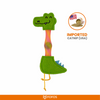 Barkbutler x Fofos Crocodile Flick Tube Catnip Toy for Cats Cats-Toys Barkbutler