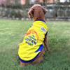 Pets Way Chennai Supaw Kings Team Jersey Vest for Dogs | Indian Pet League Dogs-Clothing & Accessories Pets Way Dropship