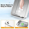 Smart Pet Covered Stainless Steel Litter Box for Cats (Black) Litter Supplies Smart Pet Dropship