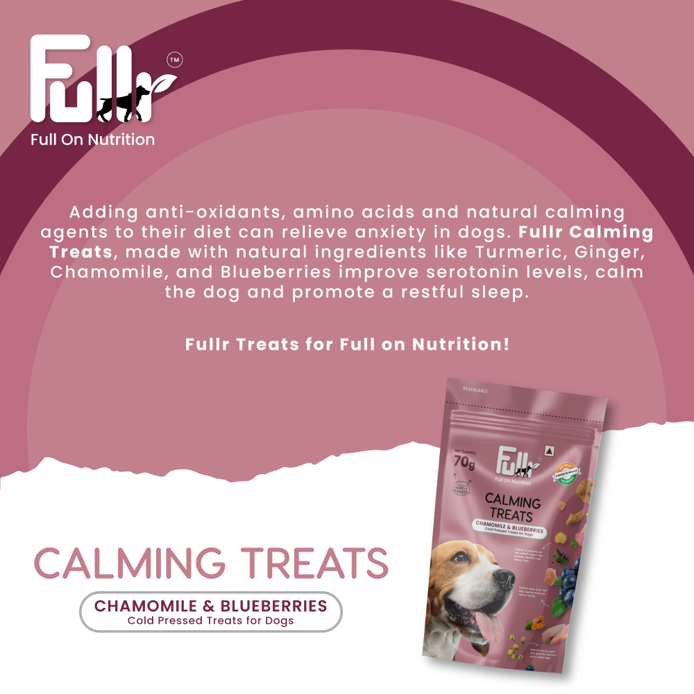 Fullr Anxiety Relief Calming Cold Pressed Dog Treats