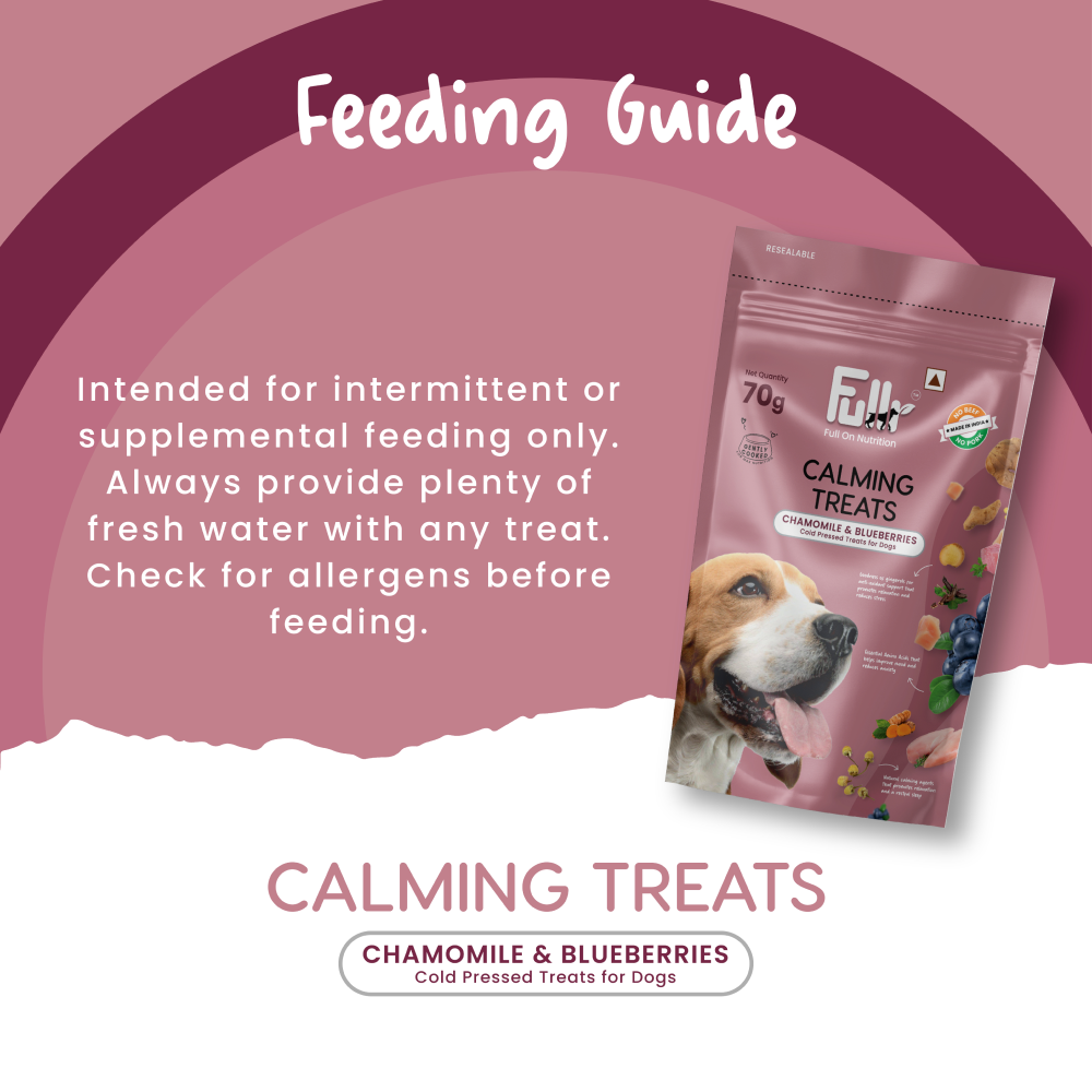 Fullr Anxiety Relief Calming Cold Pressed Dog Treats