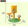 Skatrs Furrytale Tower Cat Tree for Cats and Kittens Cats-Toys Skatrs
