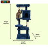 Skatrs Whisker Woods Cat Tree for Cats and Kittens Cats-Toys Skatrs