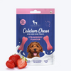 HUFT Gluten Free Bite Sized Calcium Strawberry Bone Chew Dog Treats Dog Treats + Others Heads Up for Tails