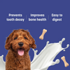 HUFT Gluten Free Bite Sized Calcium Milk Bone Chew Dog Treats Dog Treats + Others Heads Up for Tails