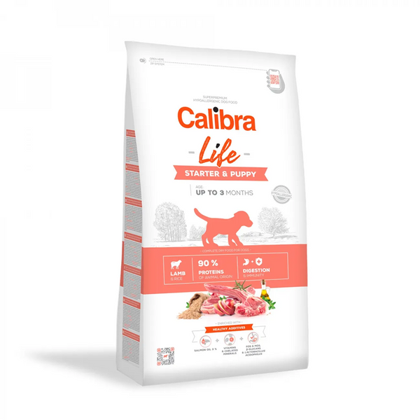 Calibra Dog Life Starter & Puppy Lamb Dry Food