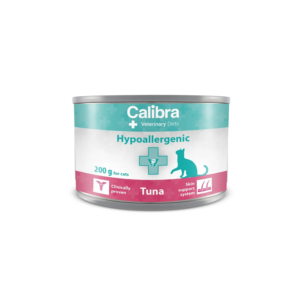 Calibra VD Cat Can Hypoallergenic Tuna Wet Food Cats-Wet Food Calibra VD 200g