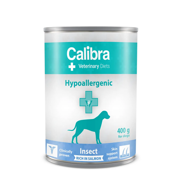 Calibra VD Dog Can Hypoallergenic Insect & Salmon Wet Food