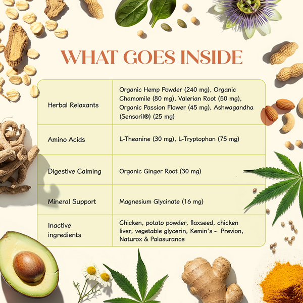 Hope Vegan Calming Supplement for Dogs