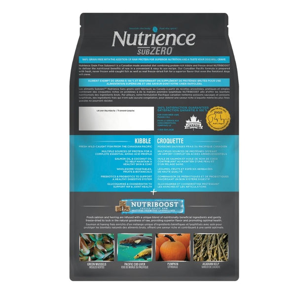 Nutrience SubZero Canadian Pacific High Protien Dog Dry Food