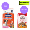 Carniwel Fresh Chicken Kibble Small Breed Dry Food and Kennel Kitchen Supreme Cuts in Gravy Chicken Liver Recipe with Pumpkin Dog Wet Food Combo Exclusive Combo Exclusive Combo 3kg+15x100g