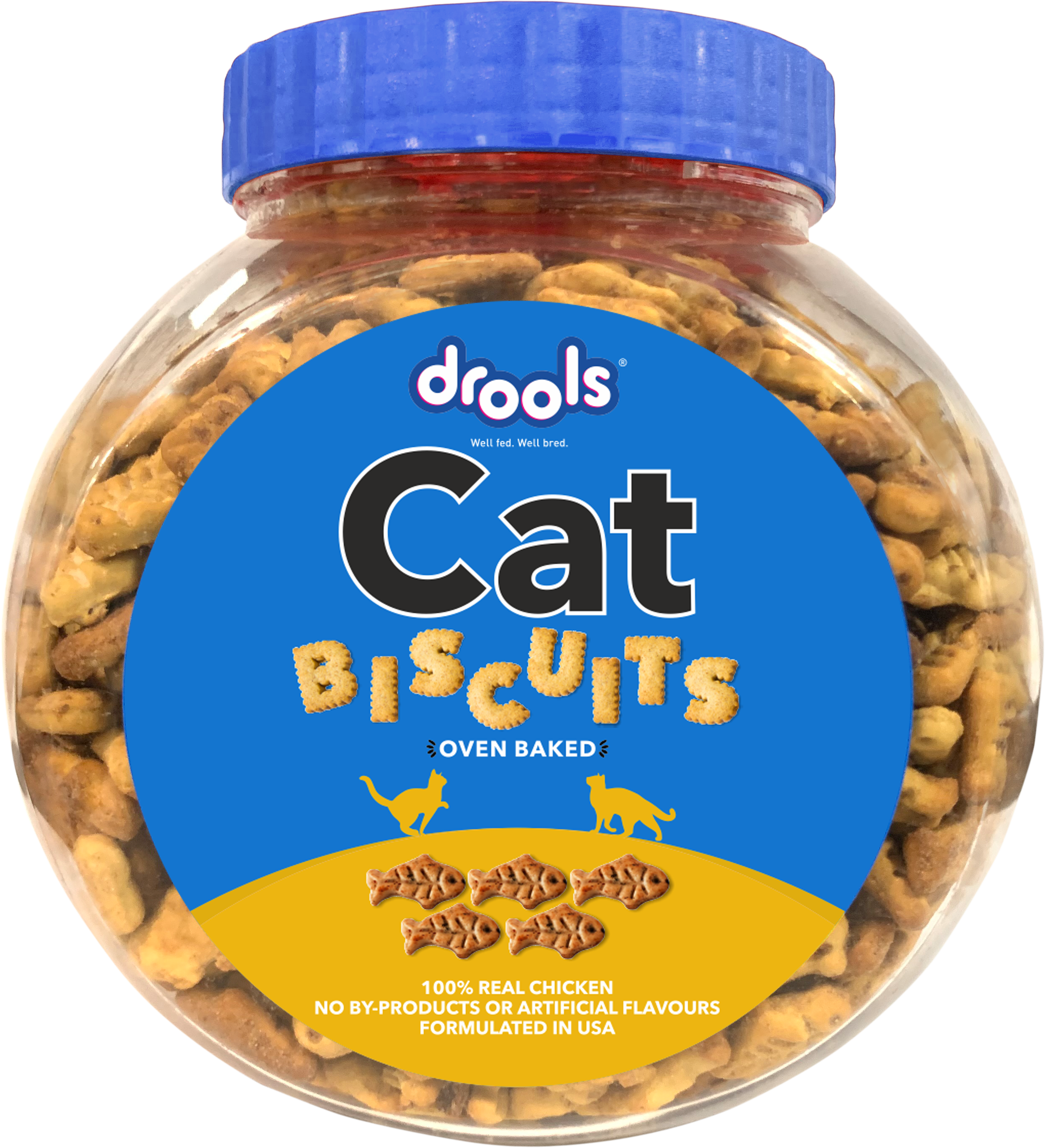 Drools Biscuit Cat Treat (110g) Cats-Treats & Others Drools