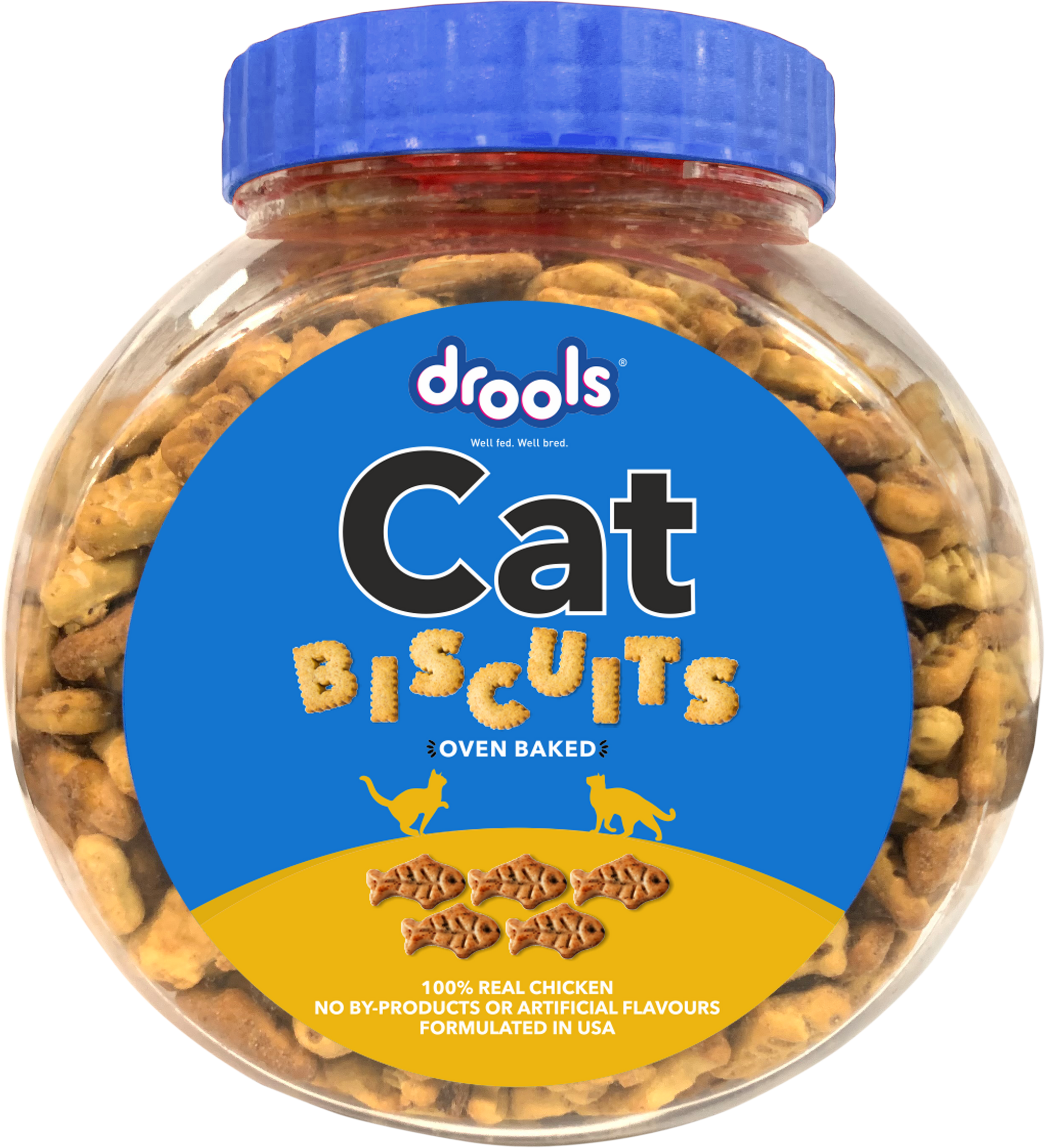 Drools Biscuit Cat Treat (110g) Cats-Treats & Others Drools