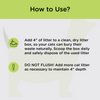 Petcrux Exclusive Organic Tofu Green Tea Scented Cat Litter
