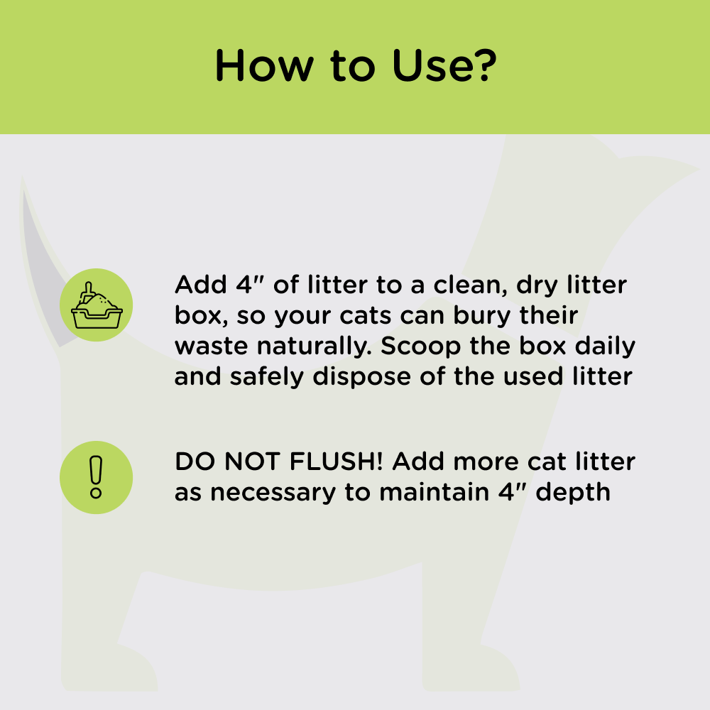 PetCrux Exclusive Scoopable Unscented Natural Activated Carbon Cat Litter