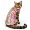 Pawsindia Traditional Nawabi Embroidered Kurta for Cats (Pink) Cats-Clothing & Accessories Pawsindia Dropship M