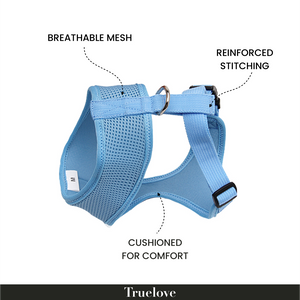 Truelove Harness for Cats and Small Dogs (Blue)