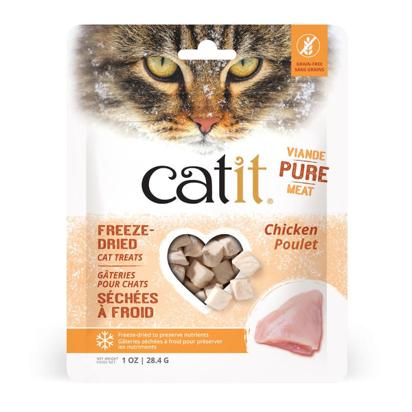 Catit Chicken Poulet Freeze Dried Cat Treats