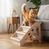 Skatrs 4 Step Easy Access Pet Stairs for Dogs & Cats Both-Toys Skatrs 64x50x40cm