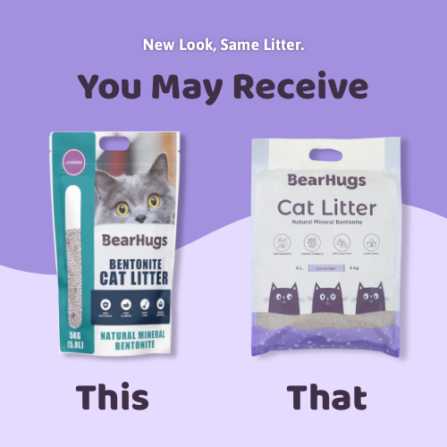 BearHugs Lavender Scented Bentonite Cat Litter Cats-Litter BearHugs