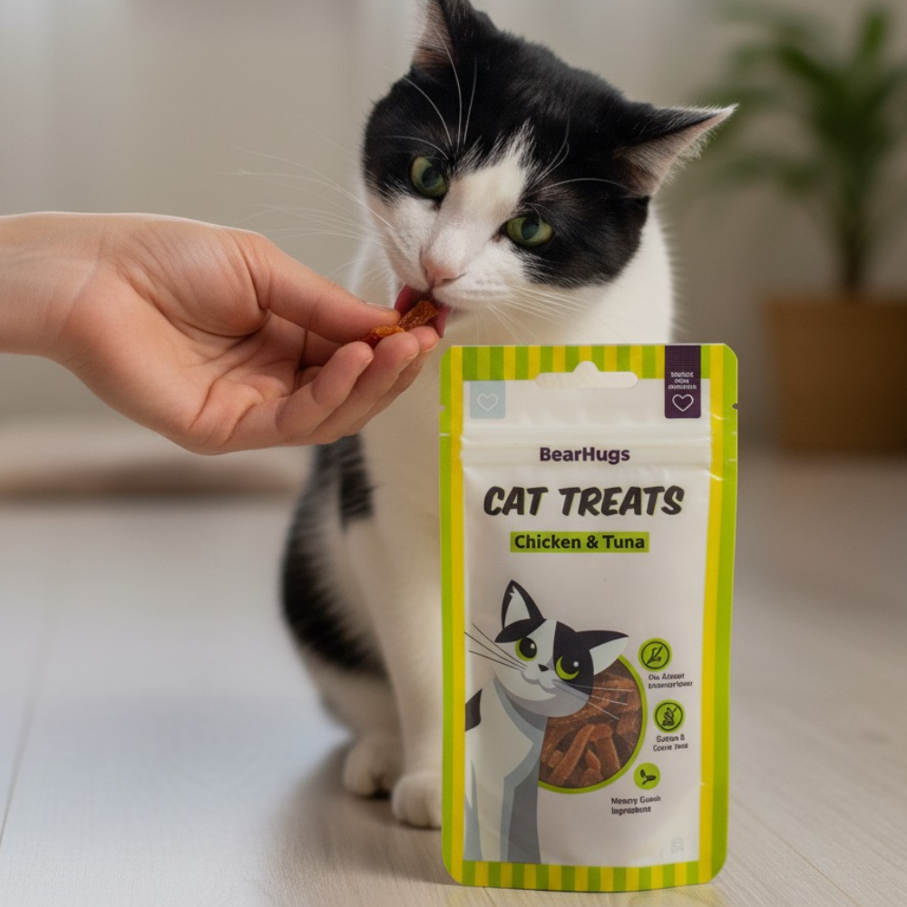 BearHugs Chicken & Tuna Non Veg Cat Treats Cats-Treats & Others BearHugs