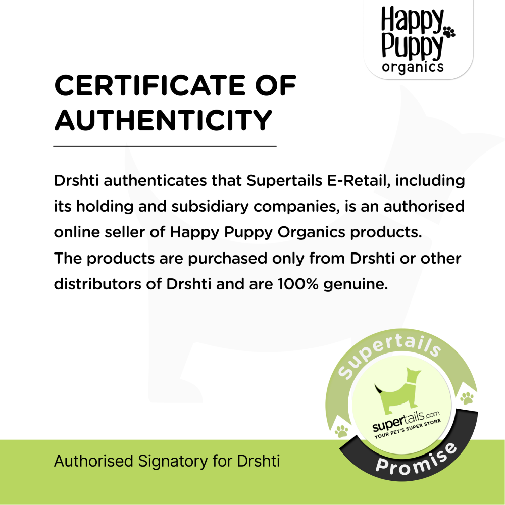 Happy Puppy Organic Hemp Oil for Dogs and Cats