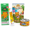Smudges Tuna Flakes with Shrimp & Pumpkin and Ocean Fish & Salmon and Chicken & Cheese and Chicken Adult Cat Treats & Wet Food Cats-Wet Food Smudges