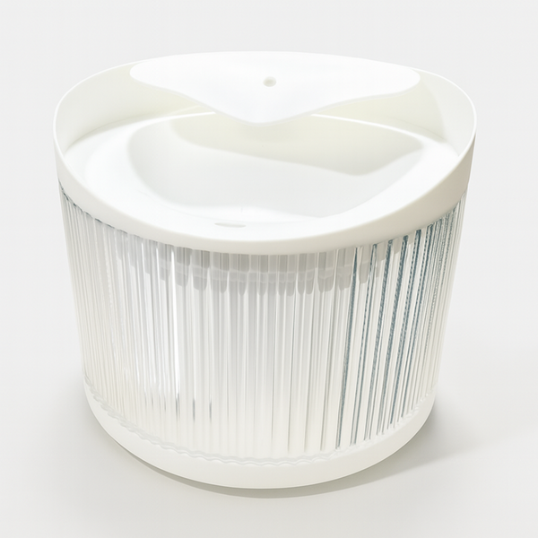Skatrs Water Fountain for Dogs and Cats (White)