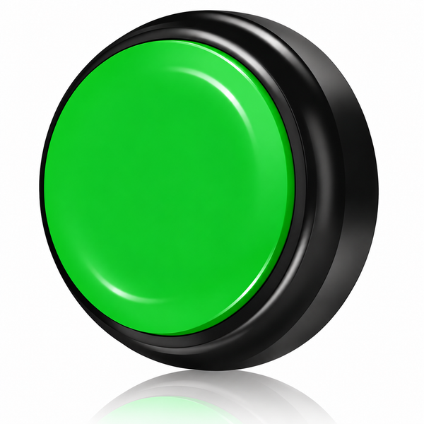 Pet Vogue Voice Recording Interactive Button for Dogs & Cats (Green)