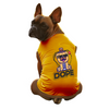 Cheeku Dope Graphic Cotton T Shirt for Dogs and Cats (Orange) Both-Clothing & Accessories Cheeku Dropship M
