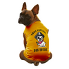 Cheeku Ahoy Captain Graphic Cotton T Shirt for Dogs and Cats (Orange) Both-Clothing & Accessories Cheeku Dropship M