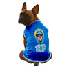 Cheeku SUP Graphic Cotton T Shirt for Dogs and Cats (Blue) Both-Clothing & Accessories Cheeku Dropship M