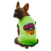Cheeku Superhero Graphic Cotton T Shirt for Dogs and Cats (Sharp Green) Both-Clothing & Accessories Cheeku Dropship XXS