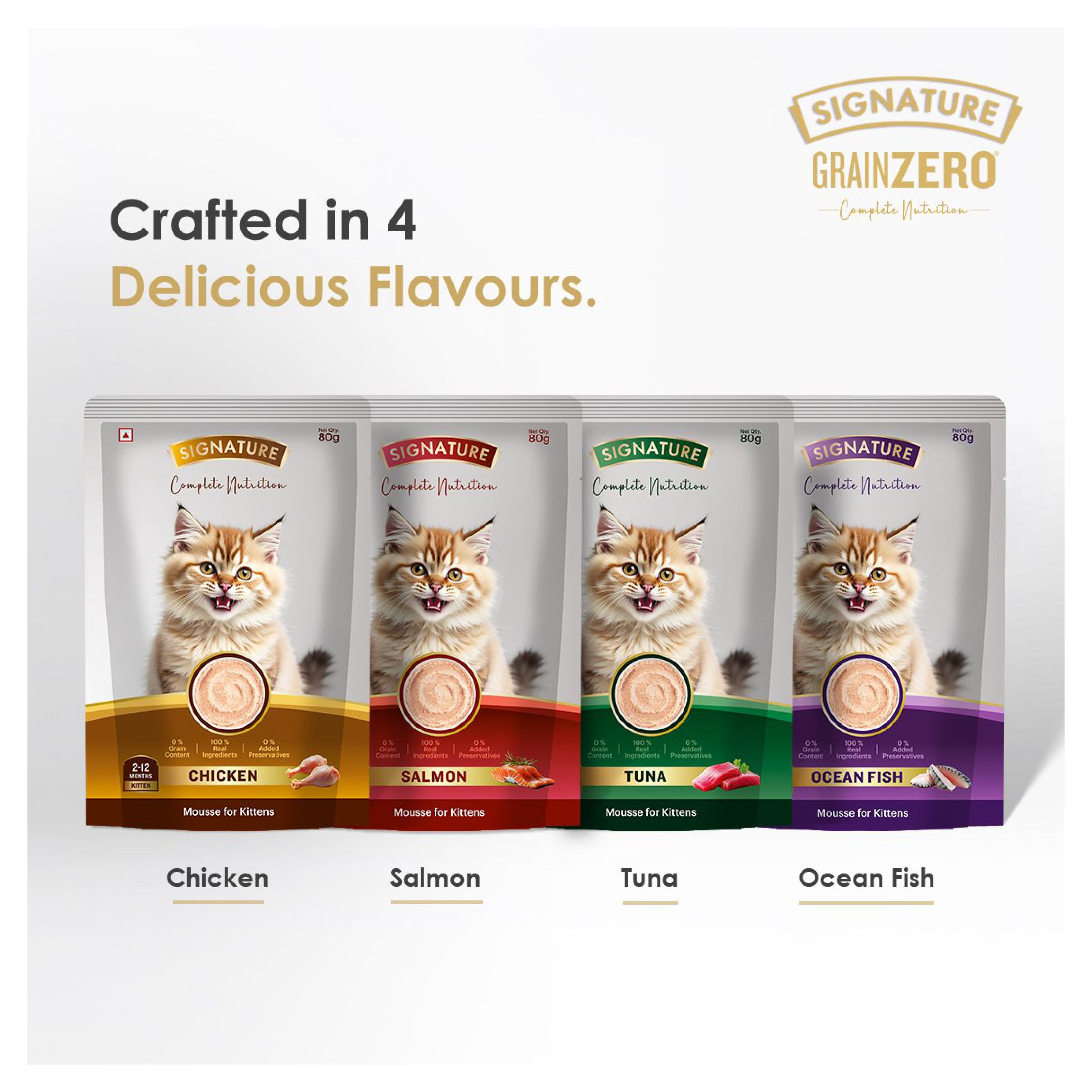 Signature Grain Zero Chicken Mousse Adult Cat Wet Food Cats-Wet Food Signature