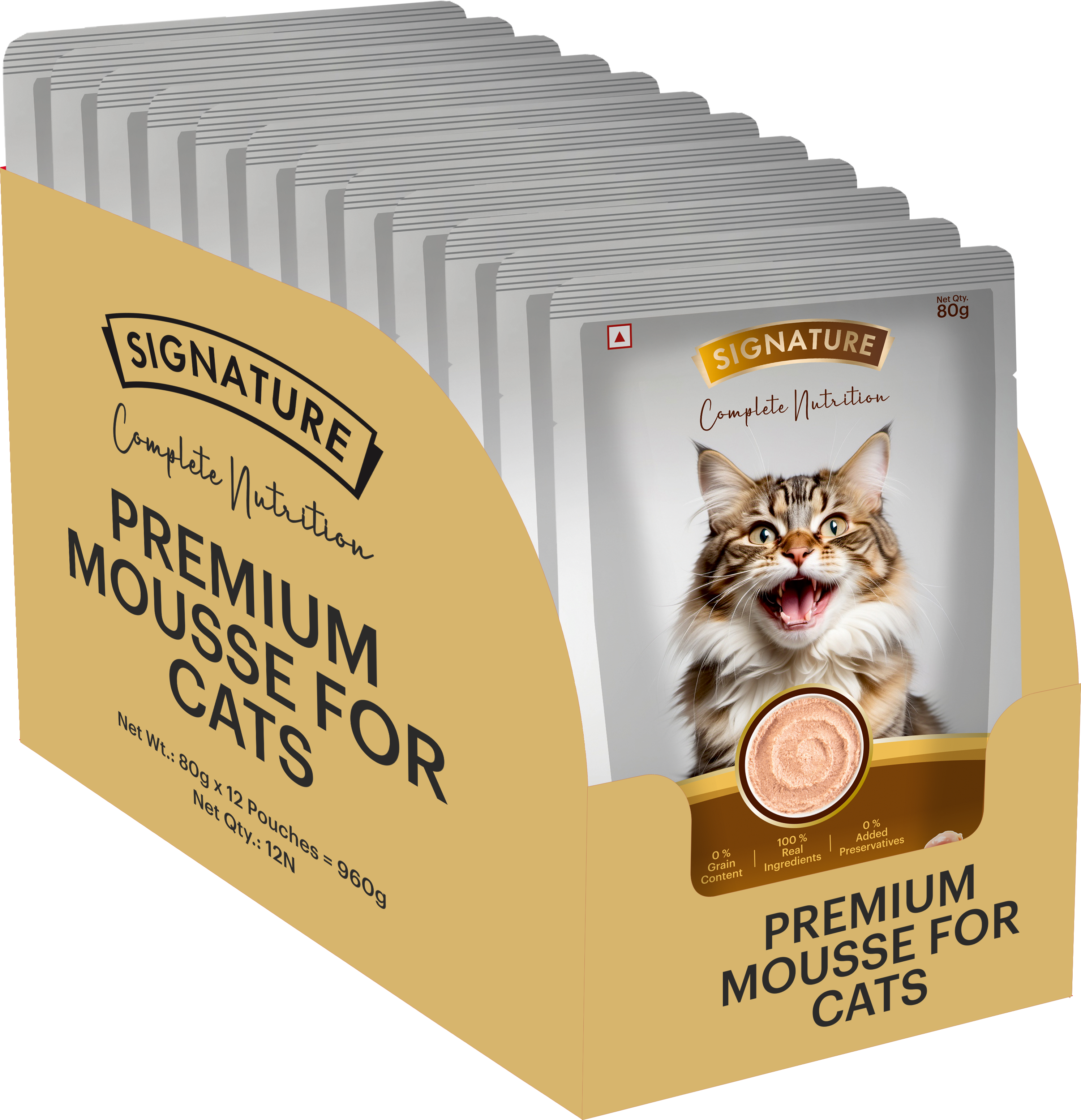Signature Grain Zero Chicken Mousse Adult Cat Wet Food Cats-Wet Food Signature
