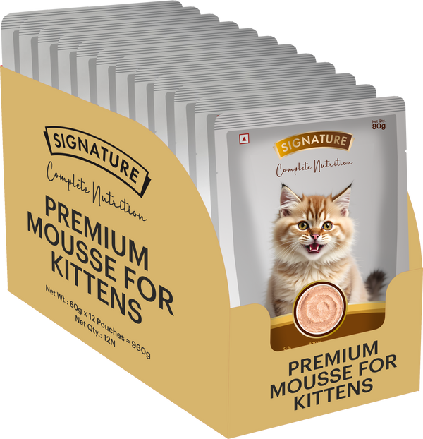 Signature Grain Zero Chicken Mousse Kitten Cat Wet Food