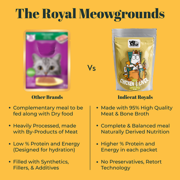 IndieCat Royal Pate Chicken and Liver Adult Cat Wet Food