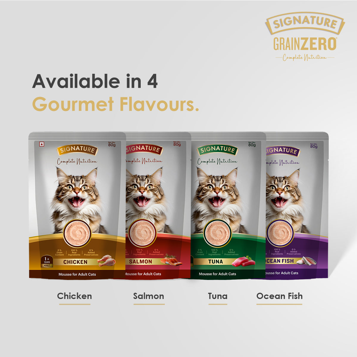 Signature Grain Zero Chicken Mousse Adult Cat Wet Food Cats-Wet Food Signature