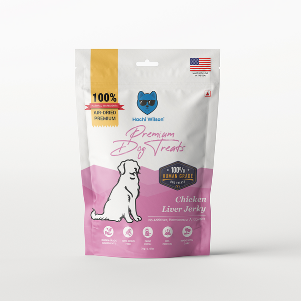 Hachi Wilson Premium Chicken Liver Jerky Dog Treat