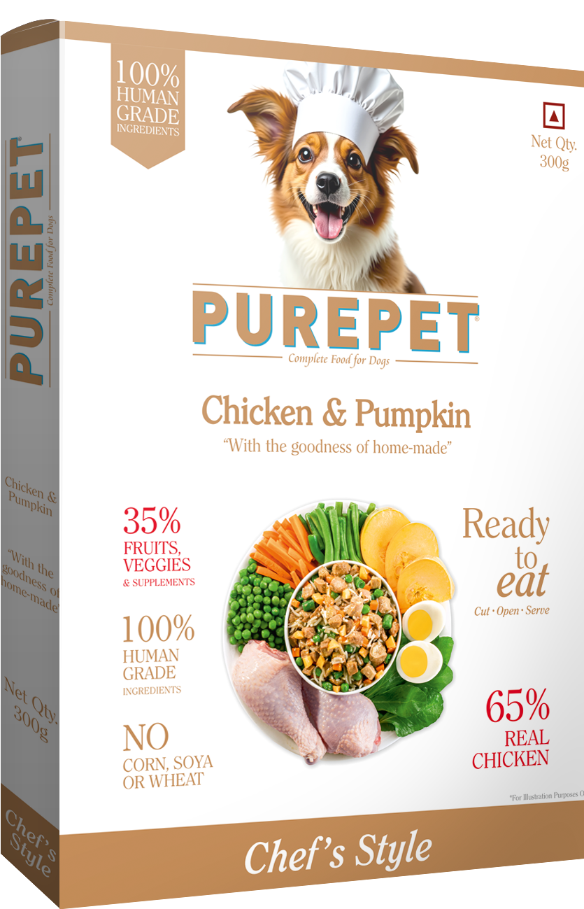 Purepet Chicken and Pumpkin Fresh Food for Dogs Sample Purepet
